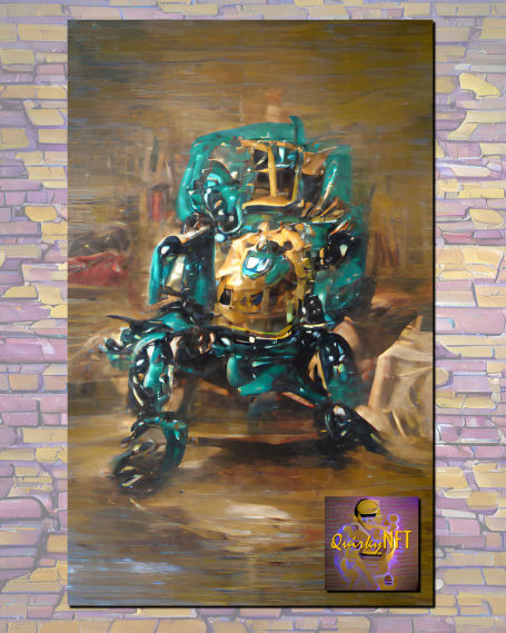 The Turquoise Robot NFT